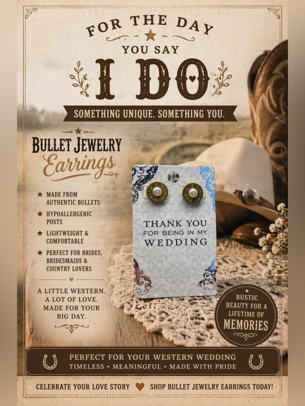 Bullet Jewelry Earrings